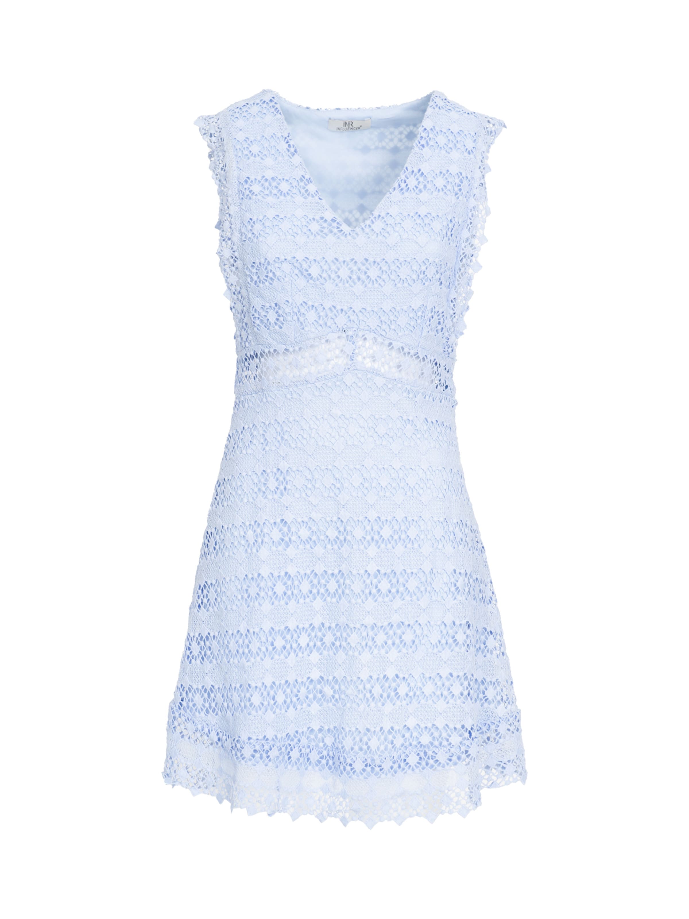 Influencer Kleit, värv sinine: eest vaates