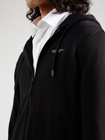 ARMANI EXCHANGE Sweatjacke in Schwarz