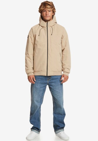 QUIKSILVER Outdoor jacket in Beige