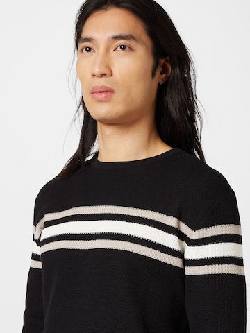 Key Largo Sweater 'BOOKING' in Black