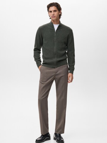 Vestes en maille 'Parkz' MANGO MAN en vert