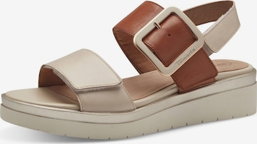 Tamaris Sandale in Beige: Vorderseite