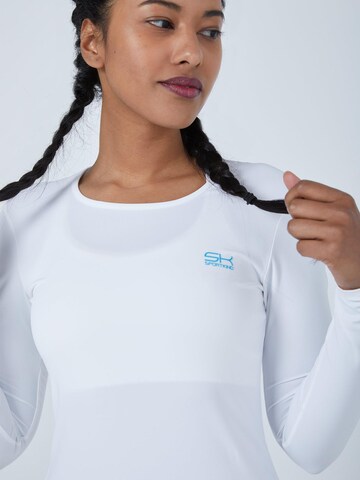 SPORTKIND Funktionsshirt 'Longsleeve Shirt'‌‌‌‌‌‌‌‌‌ in Weiß