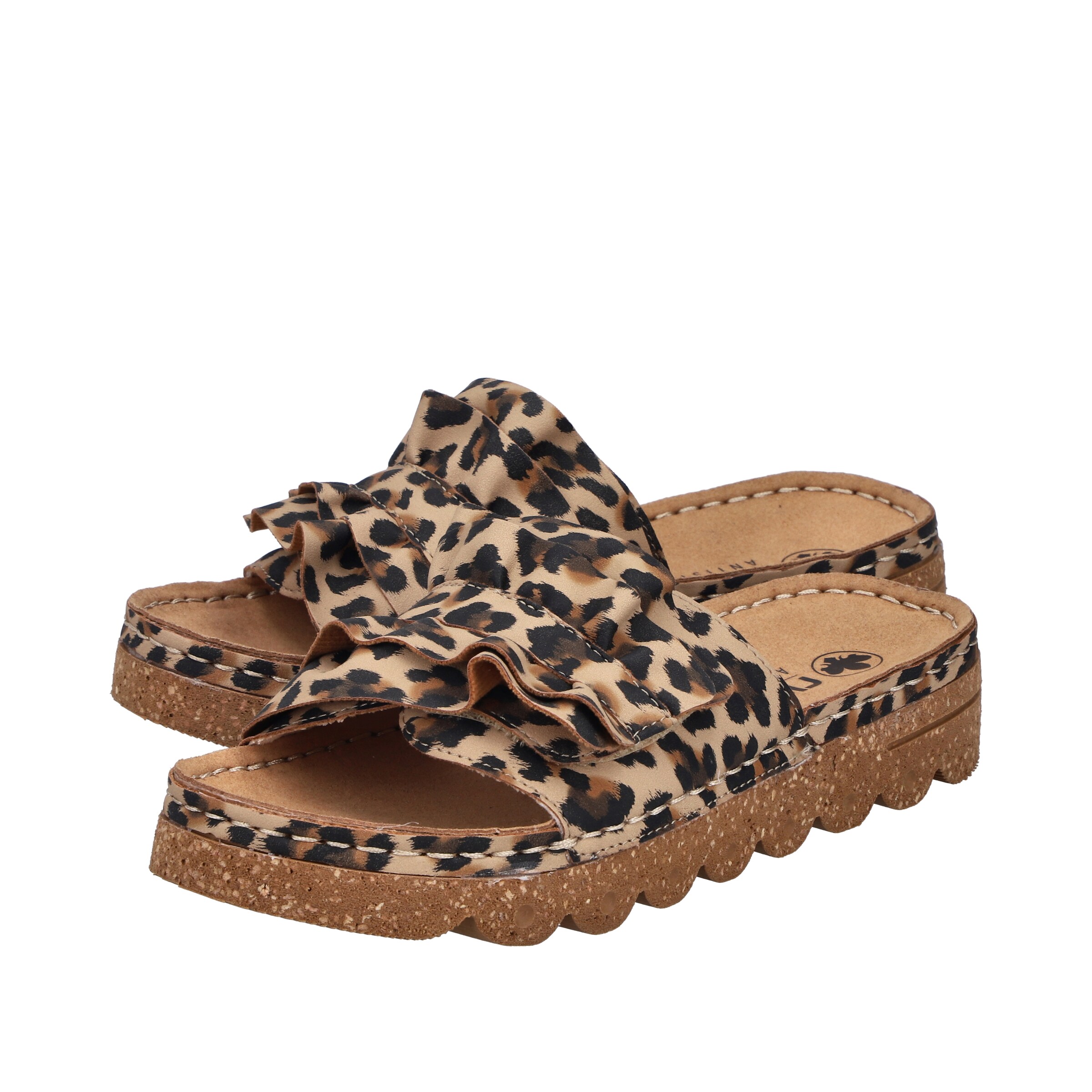 Rieker Mules in Brown