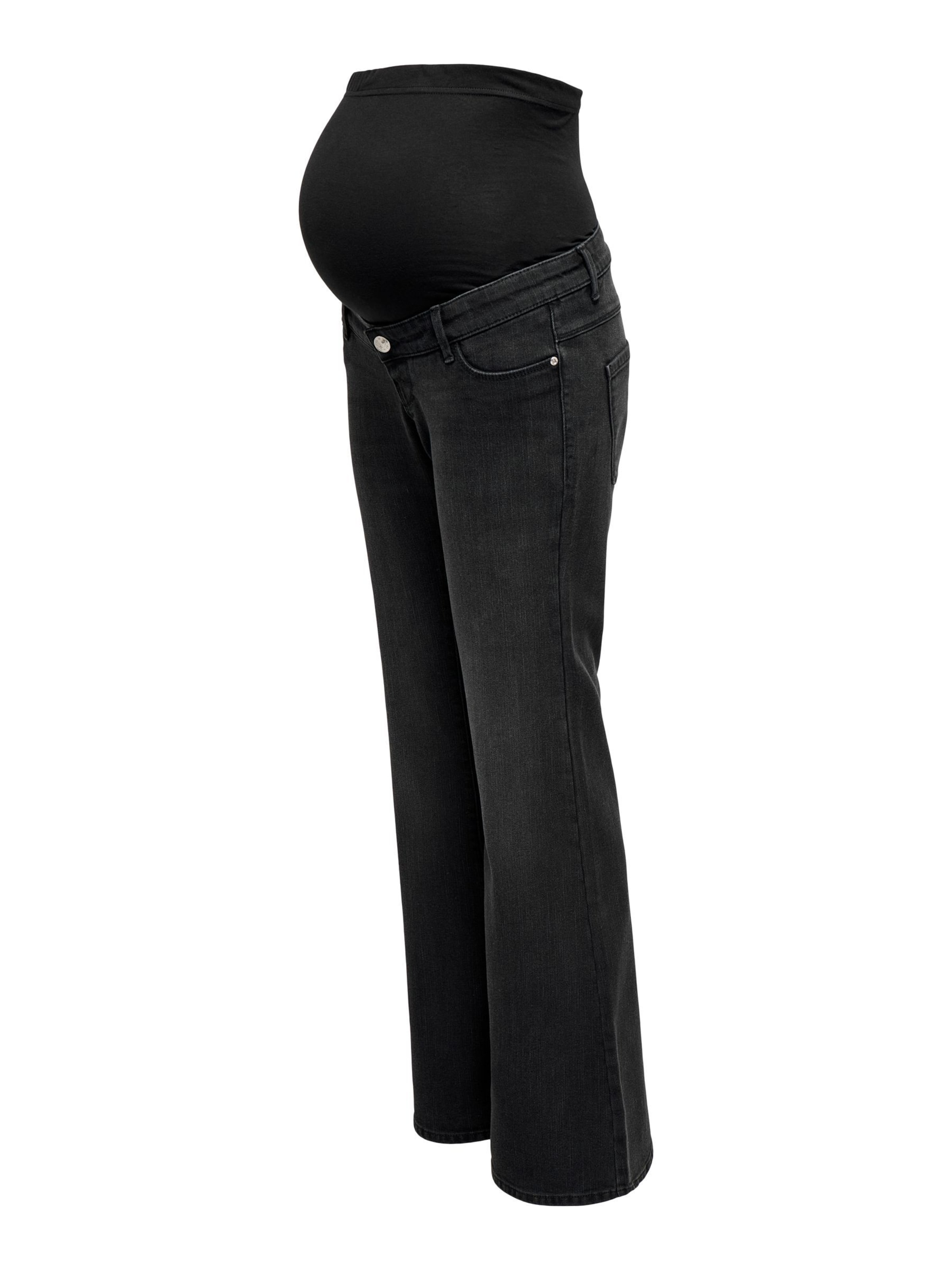 Only Maternity Jean 'OLMLana' en noir denim, Vue avec produit