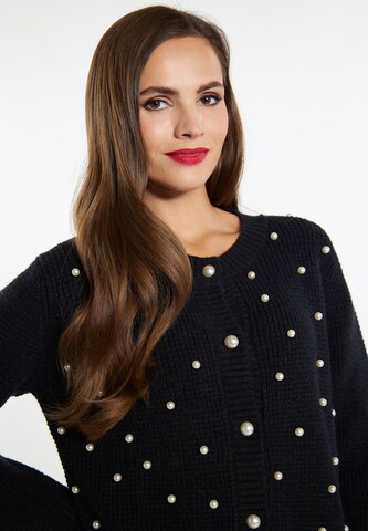faina Knit cardigan in Black