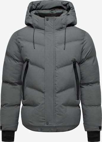 Veste d’hiver STONE HARBOUR en gris : devant