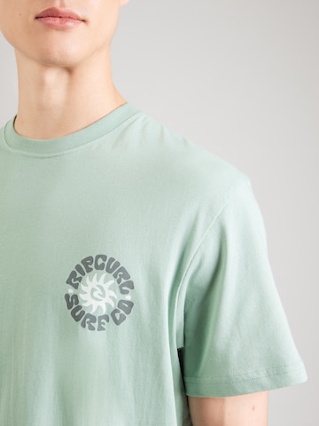 RIP CURL - Camiseta 'PACIFIC RINSE CIRCLE' en verde