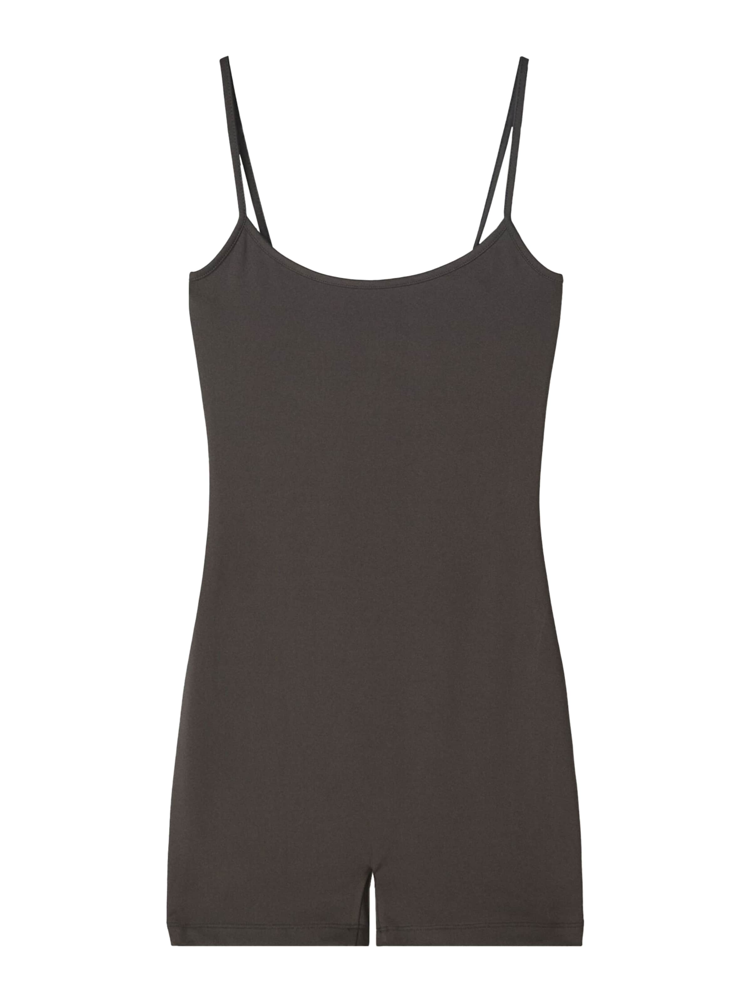 Tuta jumpsuit di Bershka in nero: frontale