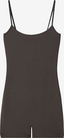 Bershka Jumpsuit in Zwart: voorkant