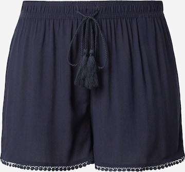Hailys Loosefit Shorts 'Si44a' in Blau: Vorderseite