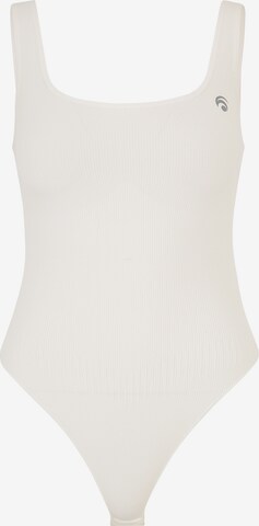 OCEANSAPART - Body camiseta 'Sydney' en blanco: frente