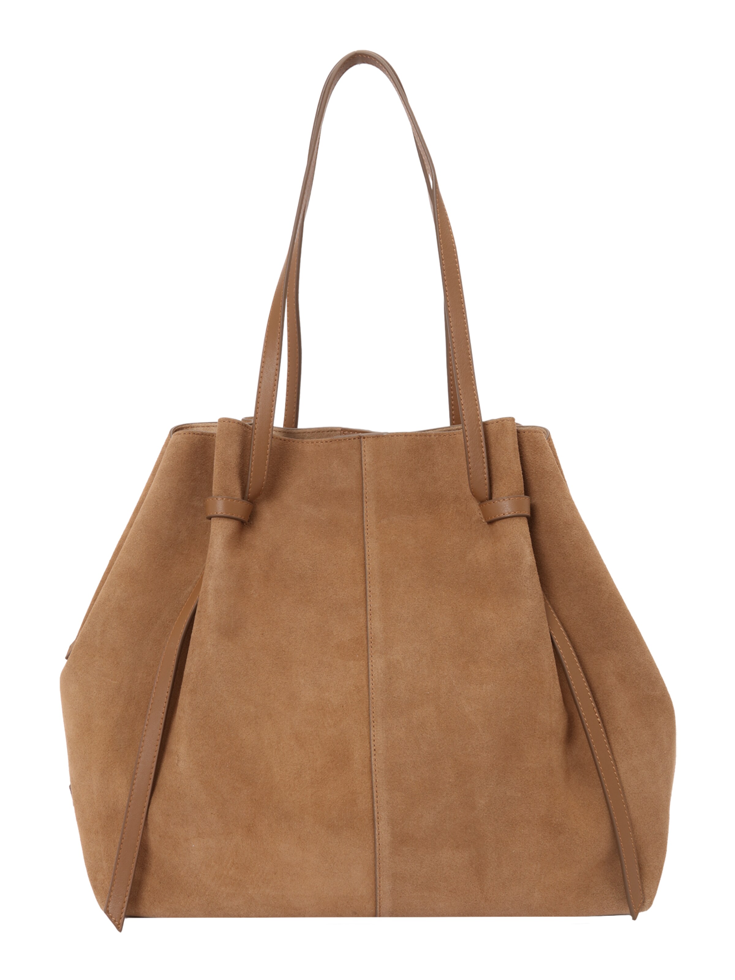 Marc O'Polo Accessories Nákupní taška – hnědá: přední strana