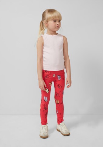 s.Oliver Slimfit Leggings in Rood