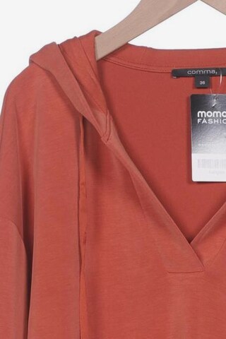 COMMA Sweatshirt & Zip-Up Hoodie in S in Orange