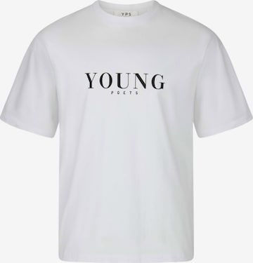 Young Poets T-Shirt 'YORICKO' in Weiß: predná strana