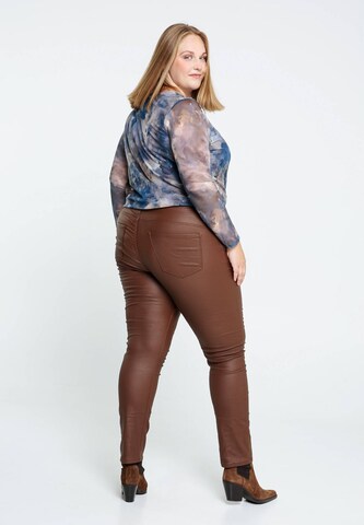 Paprika Slim fit Jeggings in Brown