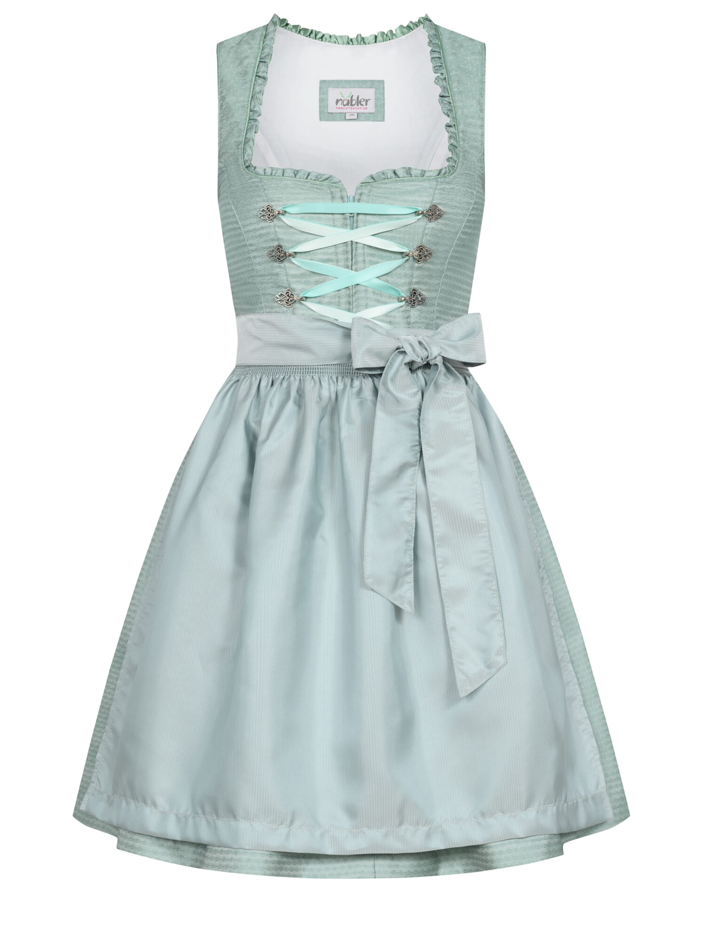 Trachtenhof Nübler Dirndl 'Midi Dirndl Gabrina'‌‌‌‌‌‌‌ in grün, Produktansicht