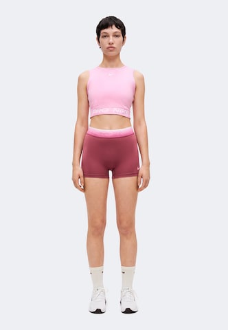 NIKE Top sportowy 'PRO 365' w kolorze różowy