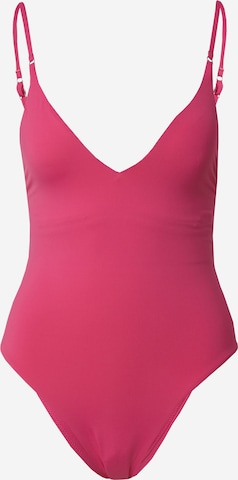 Seafolly Trojúhelníková Plavky – pink: přední strana