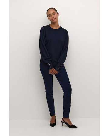 Pull-over 'Lizza' Kaffe en bleu