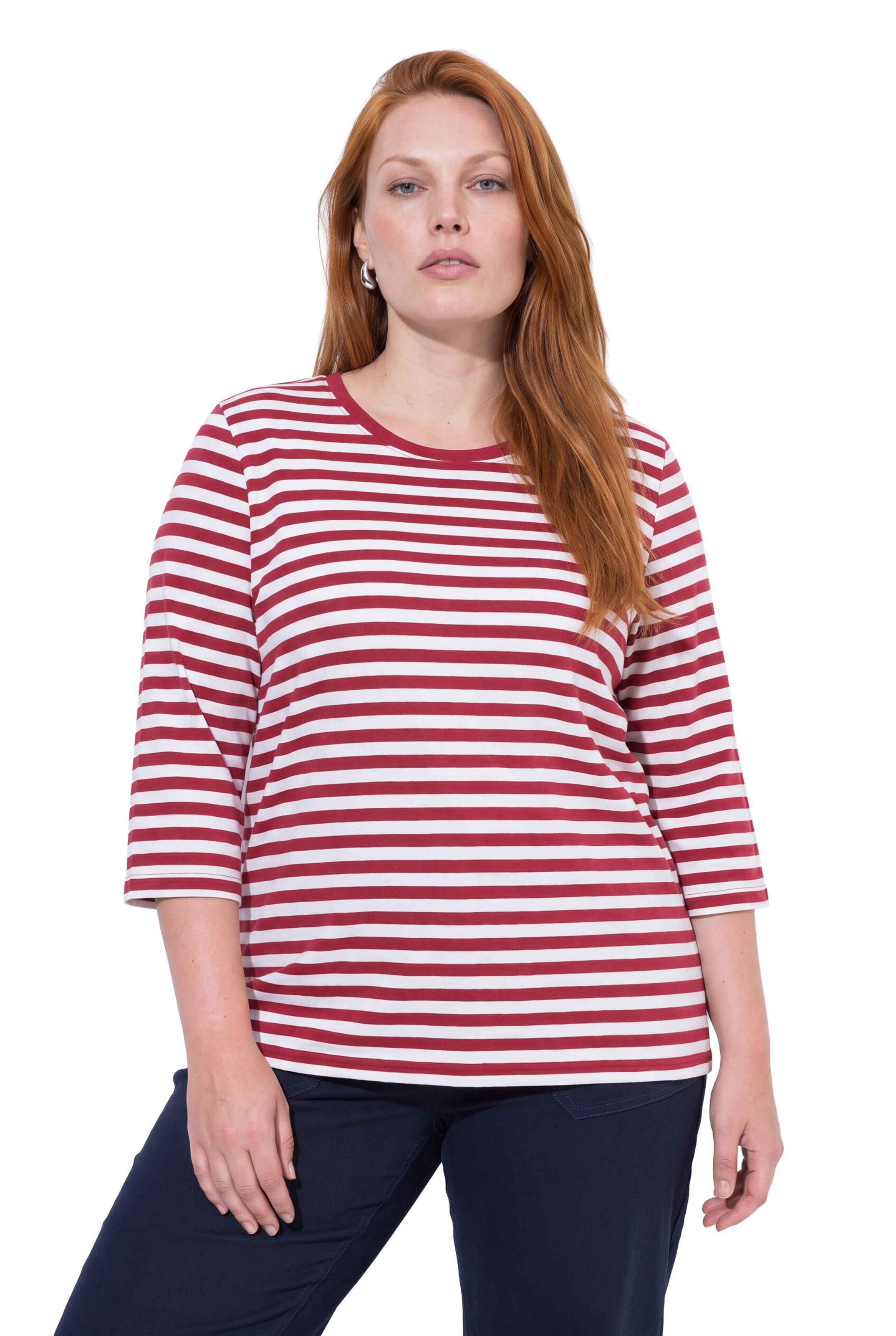 Ulla Popken Shirt in Red: front
