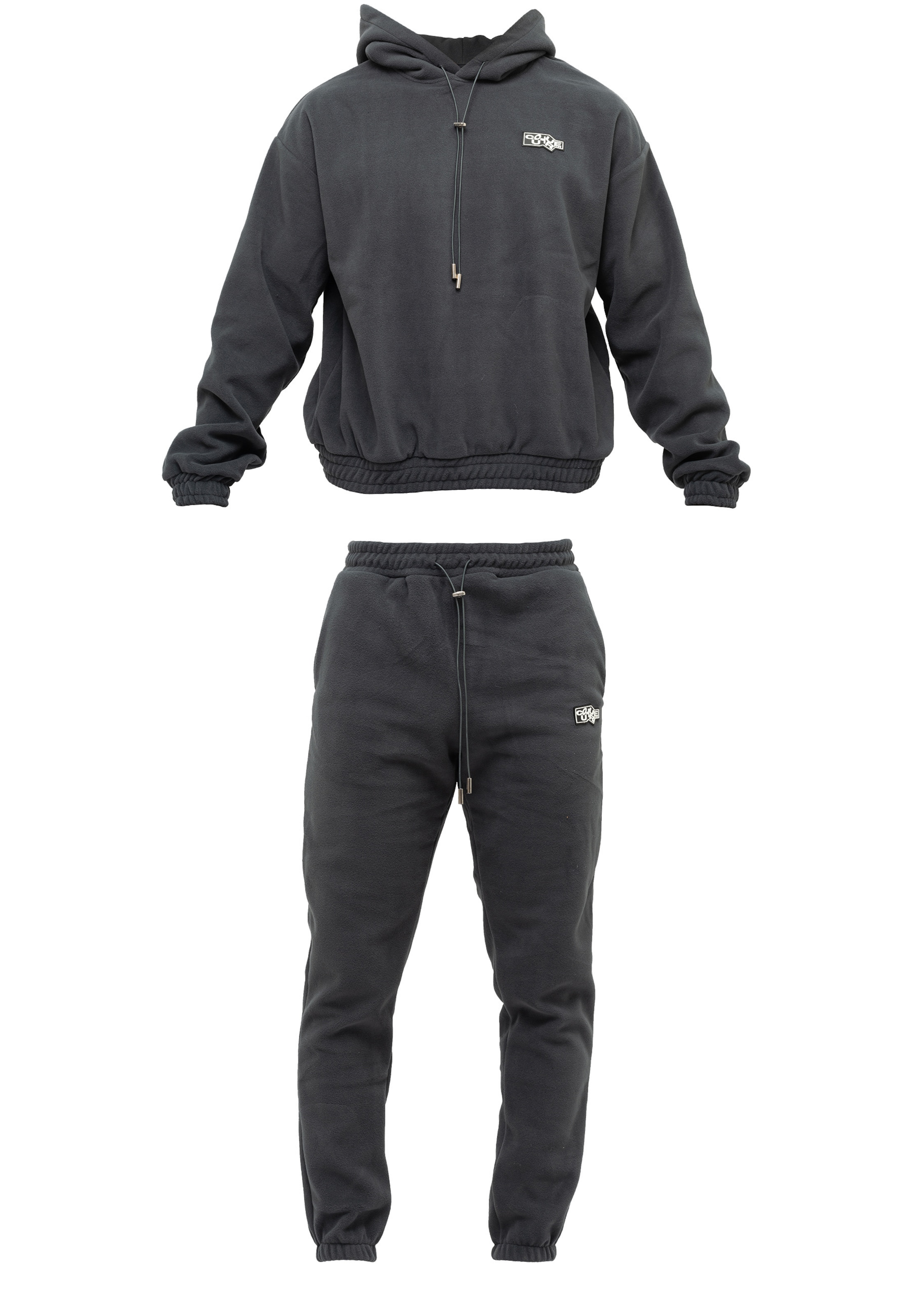 Tom Barron Trainingspak in Grijs: voorkant