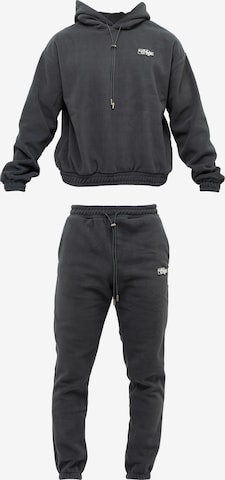 Tom Barron Tracksuit in Grey: front