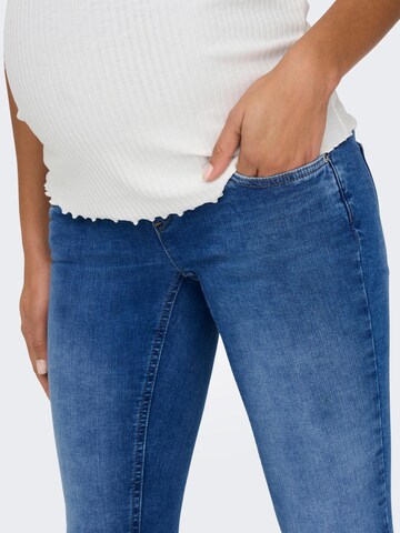 Skinny Jean 'Blush' Only Maternity en bleu