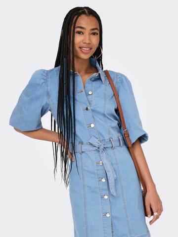 ONLY Shirt dress 'ONLBelis' in Blue