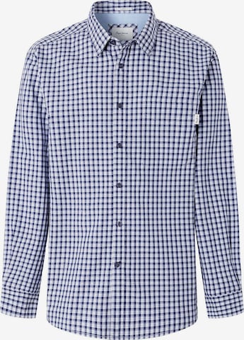 Pepe Jeans - Ajuste regular Camisa 'Reddith' en azul: frente