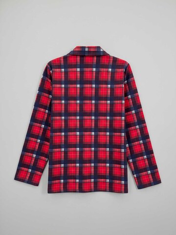 PANTONECLO Pyjama lang 'Pantoneclo Men’s Nightwear Set' in Rood
