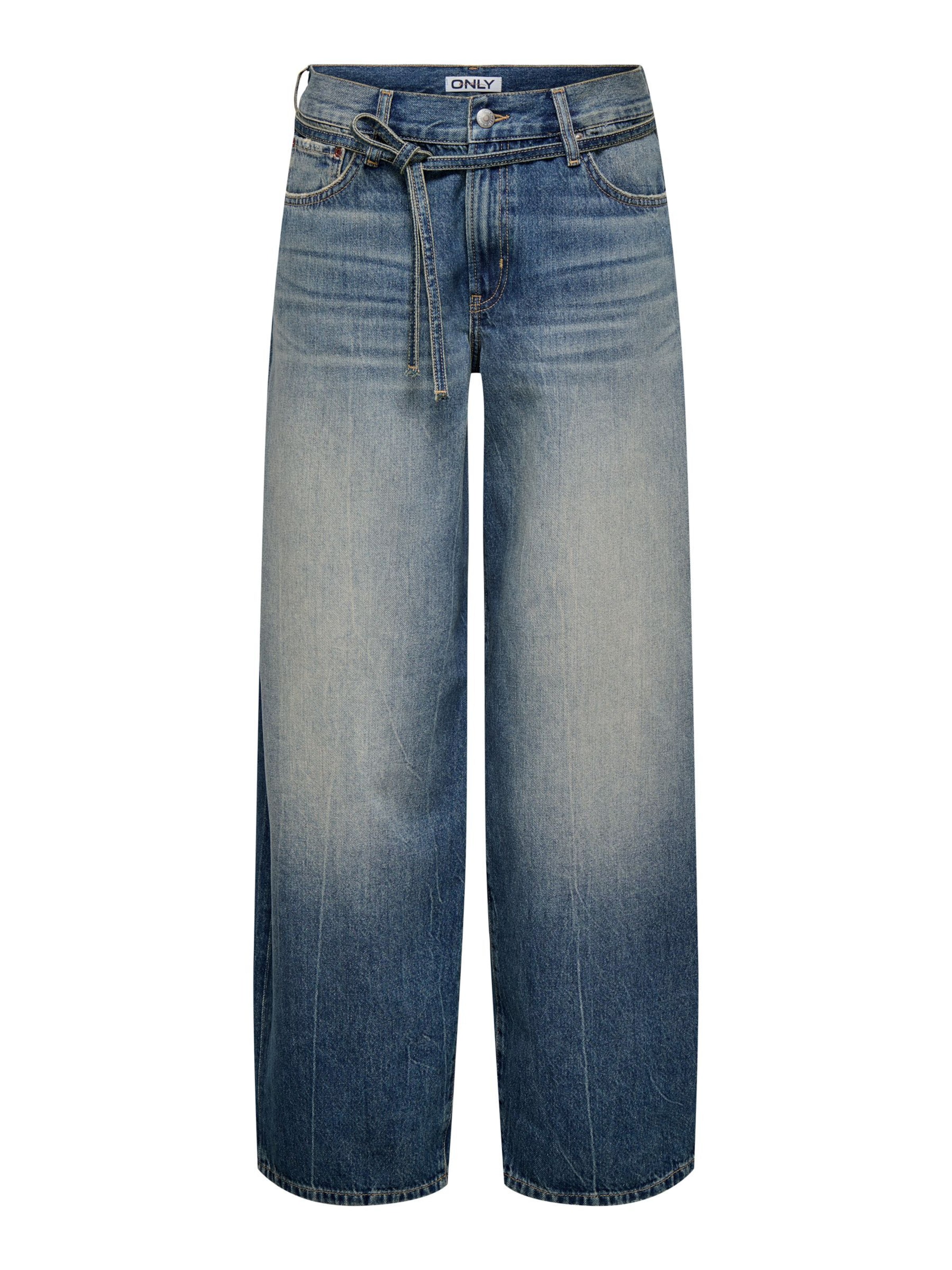 Only Petite regular Jeans i blå: forside