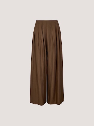 Apricot Wide leg Pants in Brown: front