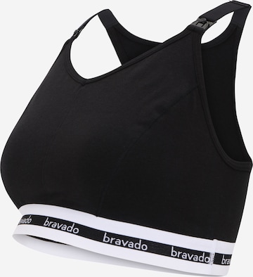 Bravado Designs Nursing bra in Black: front