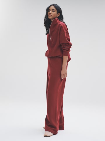 The Set Široký strih Nohavice - Hnedá