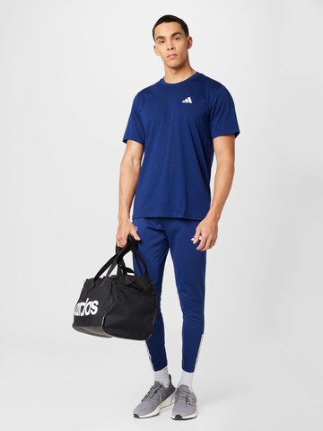 ADIDAS PERFORMANCE Slimfit Sporthose 'Italy Tiro 23 ' in Blau