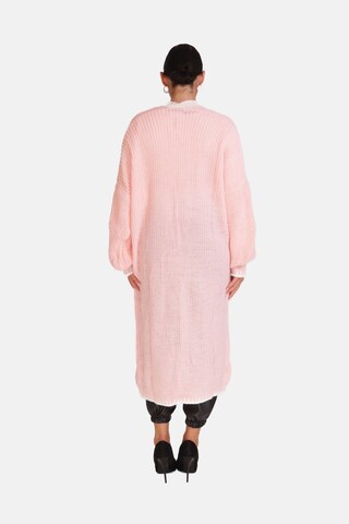 Cardigan Elara en rose