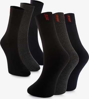 Crea Socks Sukat 'Thermal' värissä musta: etupuoli
