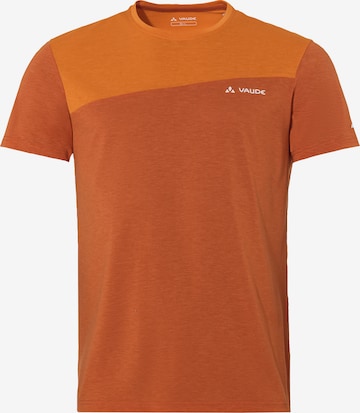 VAUDE Performance shirt 'Sveit' in Orange: front