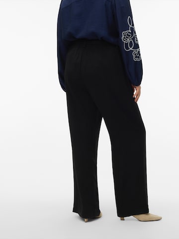 Vero Moda Curve Laiad sääred Püksid 'VMCJadina', värv must