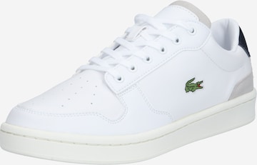 Sneaker low 'Masters Cup' de la LACOSTE pe alb: față