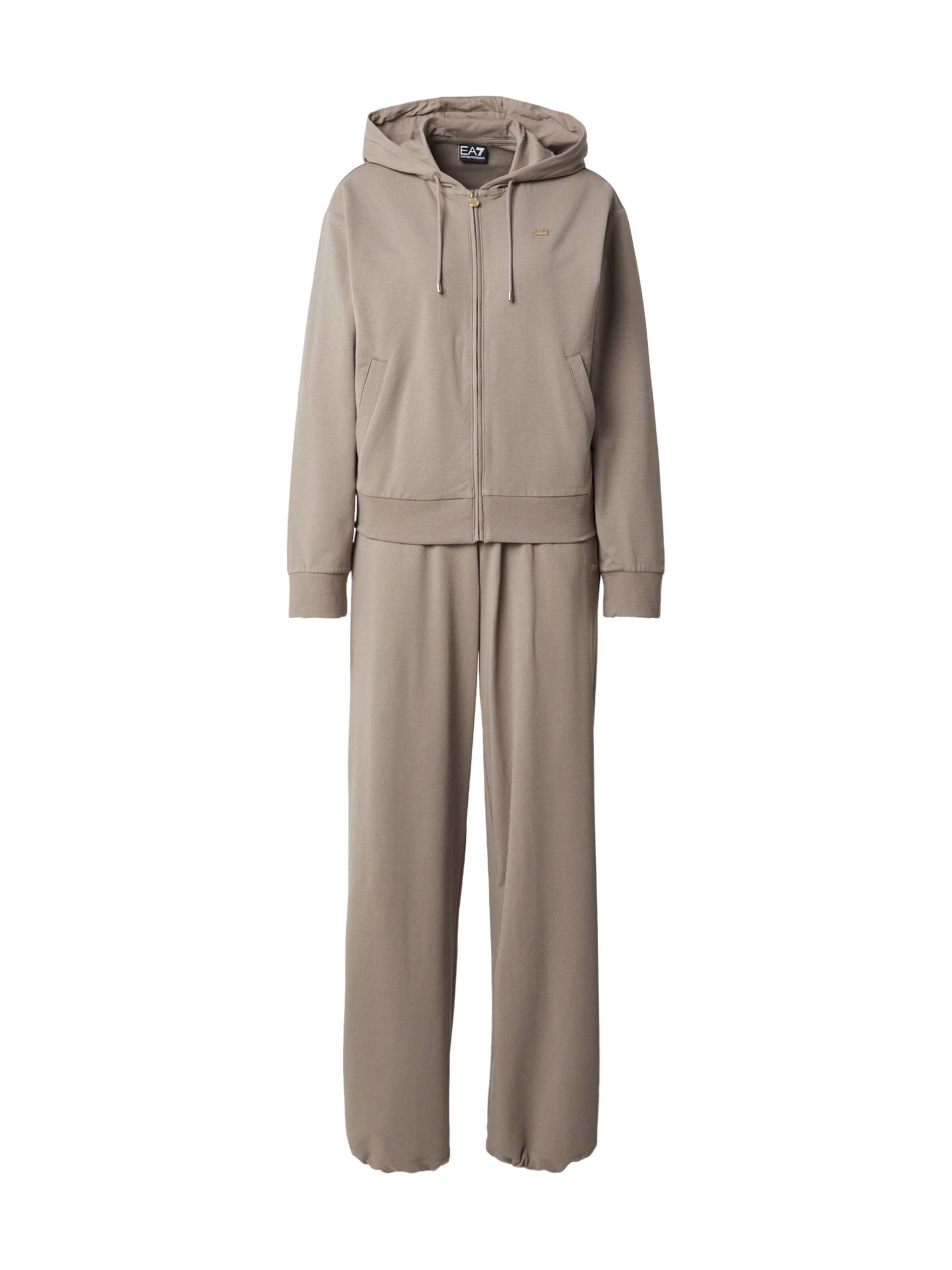 EA7 Emporio Armani Костюм для бега в Серый: спереди