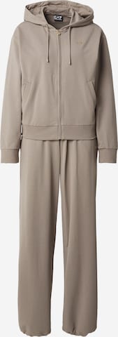 EA7 Emporio Armani Костюм для бега в Серый: спереди