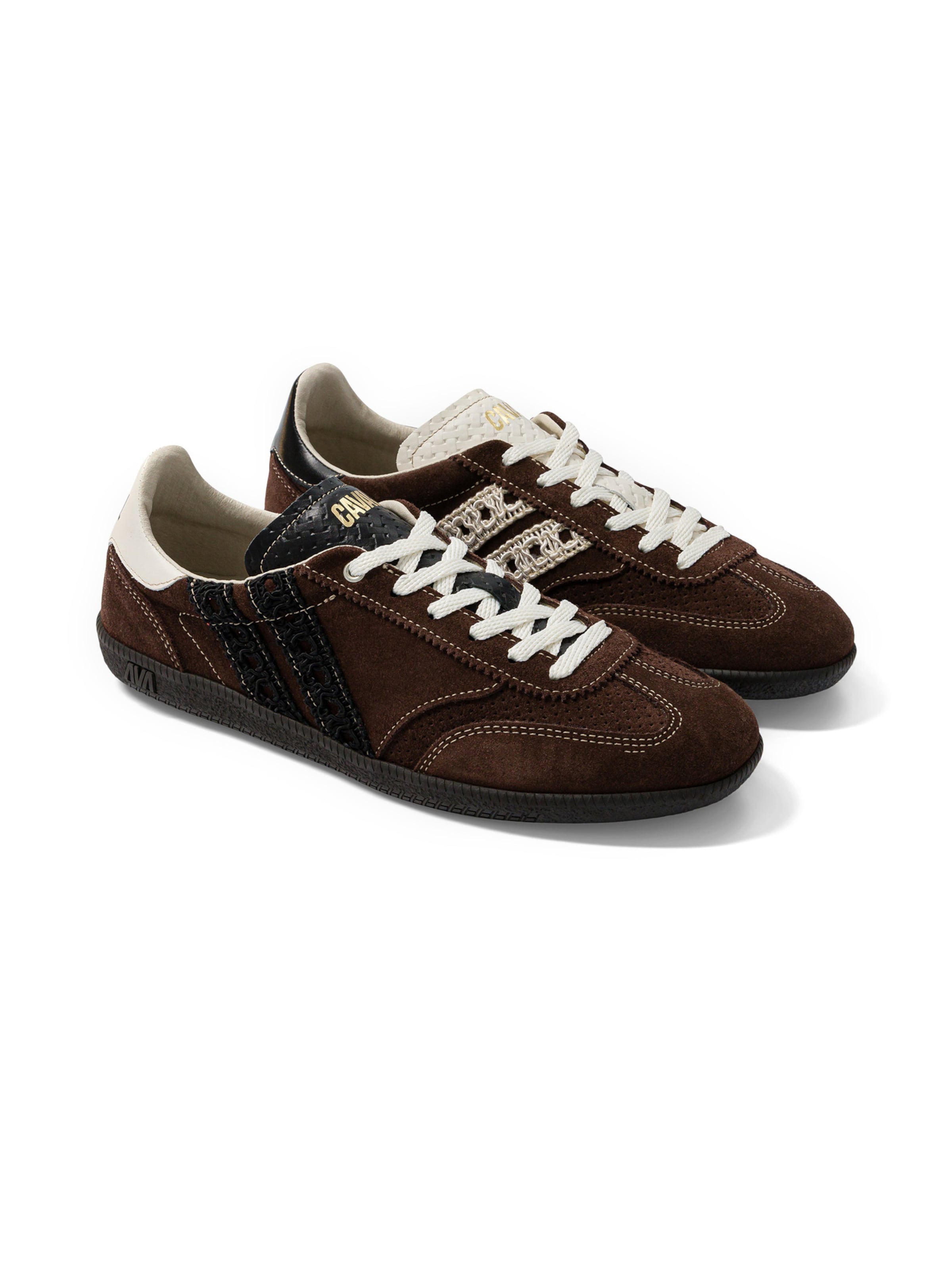 Caval - Sapato com atacadores ' PULSE ' em castanho