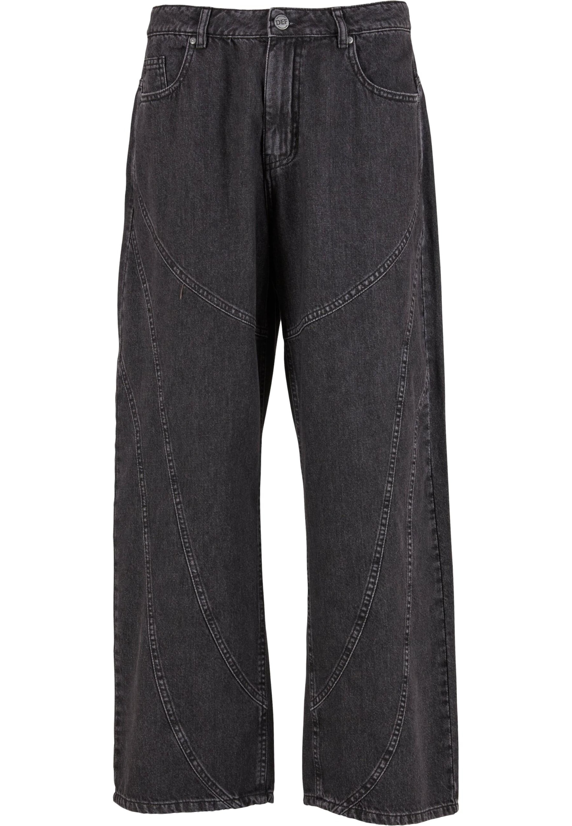 Jean 'Seams' DEF en gris : devant
