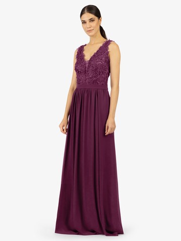 Robe de soirée APART en violet : devant