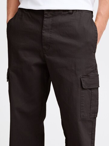 !Solid - Loosefit Calças cargo 'Nait Alann Elas' em preto