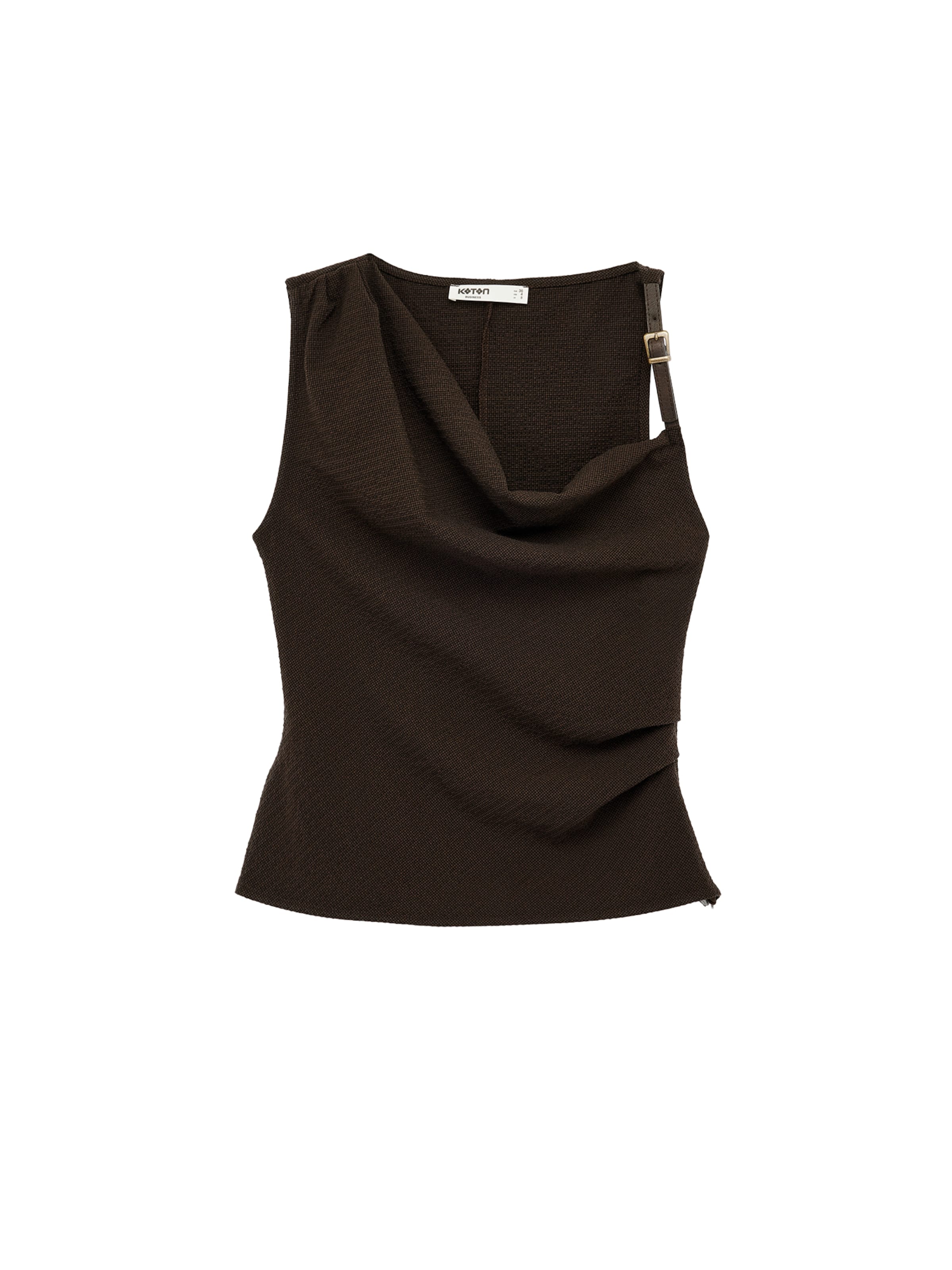 Koton Blouse in Bruin: voorkant