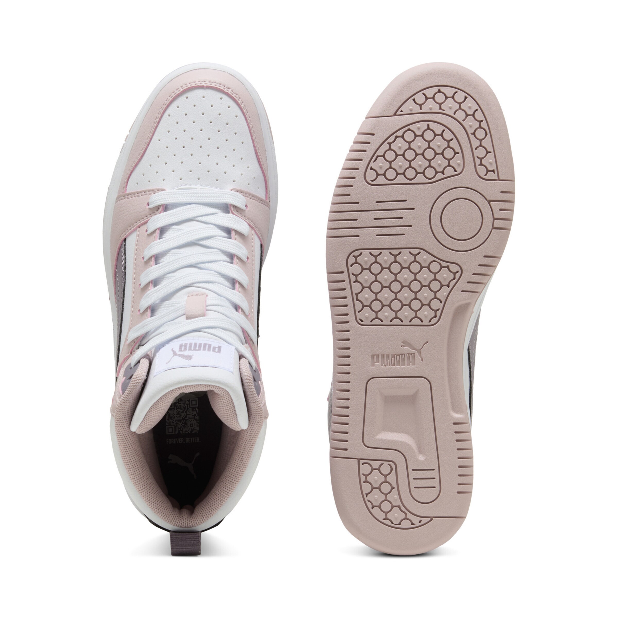PUMA Sneakers hoog 'Rebound V6' in Roze